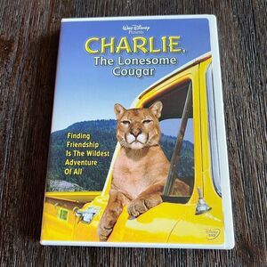Charlie The Lonesome Cougar Movie Film Disney Live Action 1967 DVD